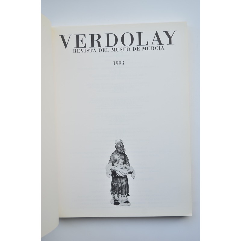 Verdolay: Revista del Museo de Murcia, nº 5 1993