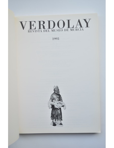 Verdolay: Revista del Museo de Murcia, nº 5 1993