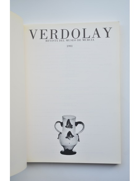 Verdolay: Revista del Museo de Murcia, nº 3 1991