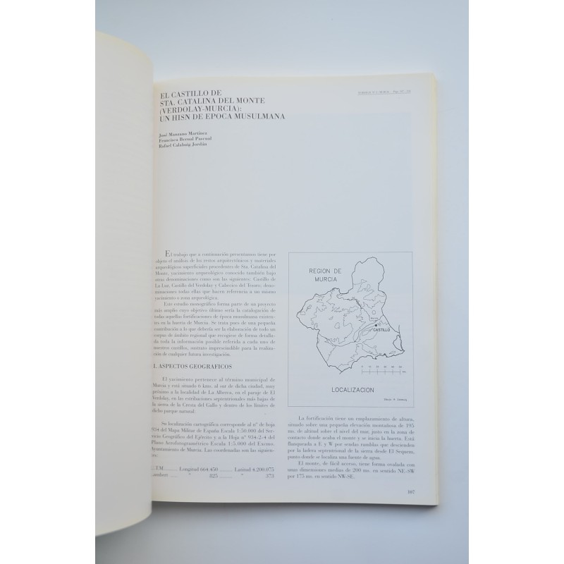 Verdolay: Revista del Museo de Murcia, nº 3 1991
