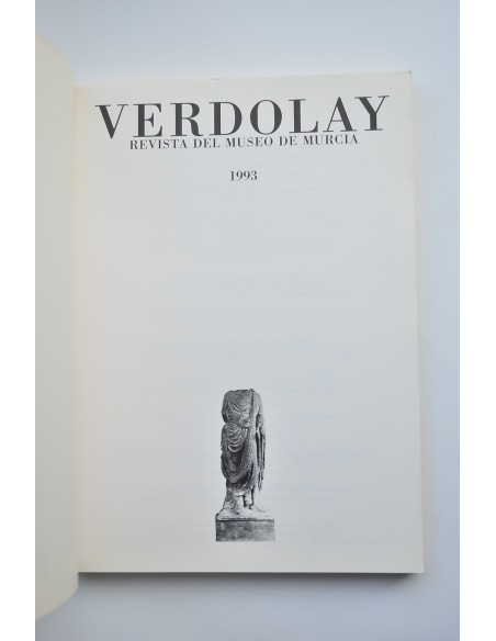 Verdolay: Revista del Museo de Murcia, nº 4 1993