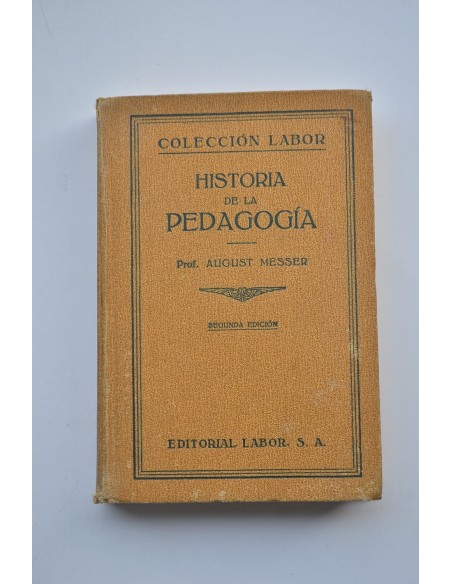 Historia de la Pedagogía