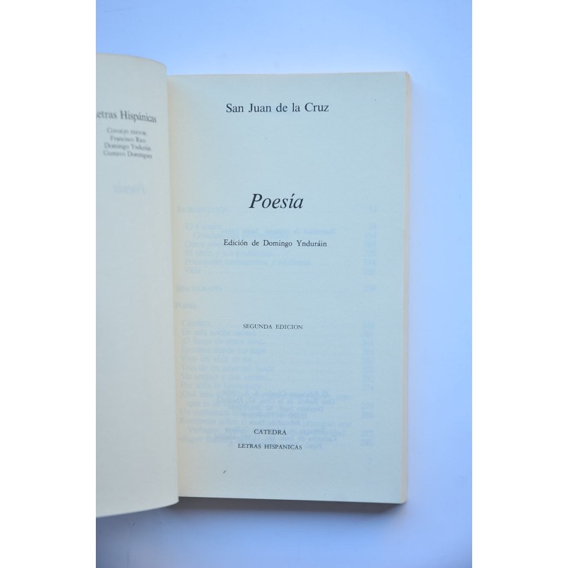 Poesía de San Juan de la Cruz
