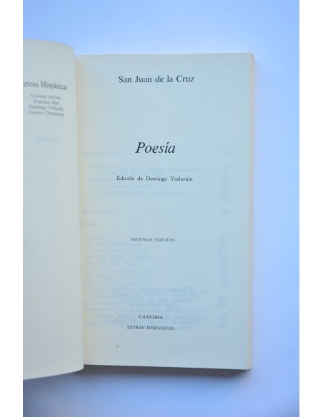Poesía de San Juan de la Cruz