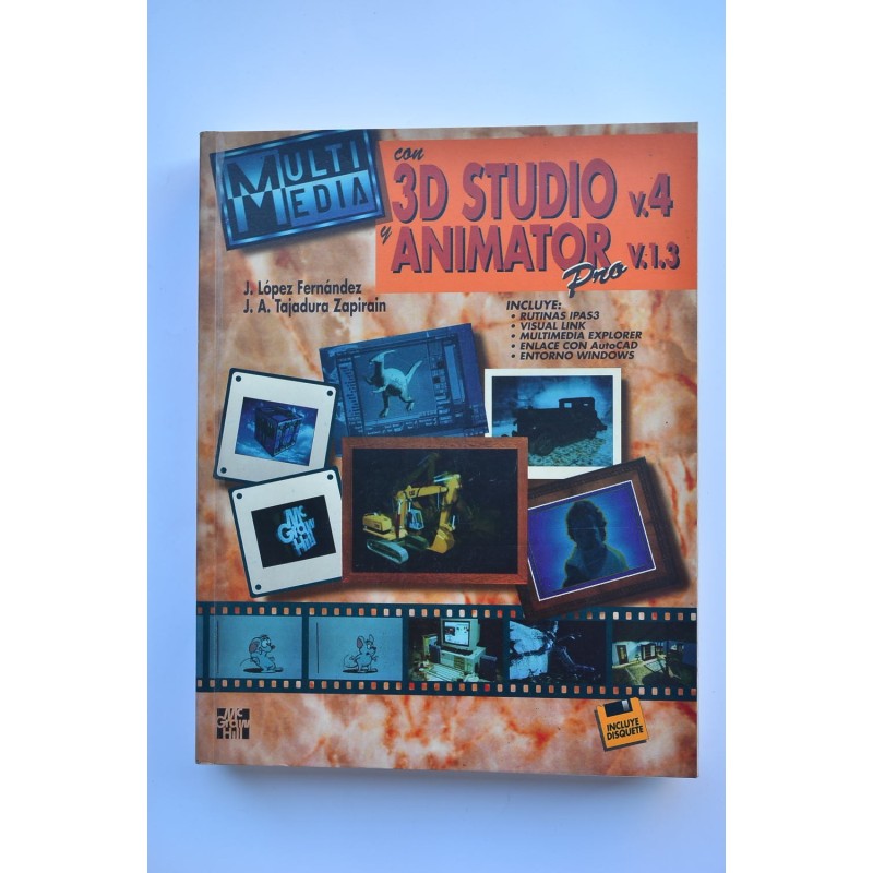 Multimedia con 3D Studio V.4 y Animator Pro V. 1.3