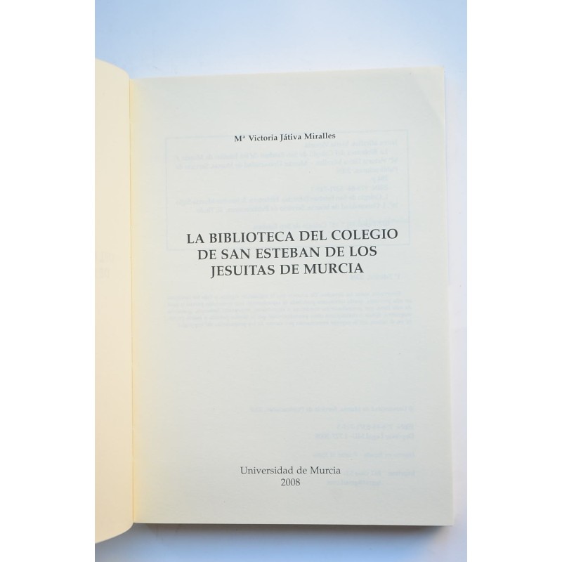 La biblioteca del Colegio de San Esteban de los...