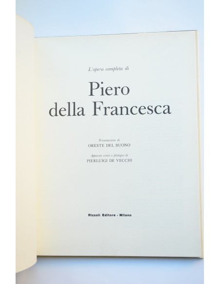 L'opera completa di Piero della Francesca