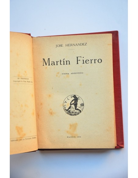 Martín Fierro. Poema argentino