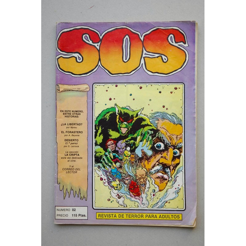 SOS : revista de terror para adultos.-- 2ª época, Nº 02 (Octubre 1974)