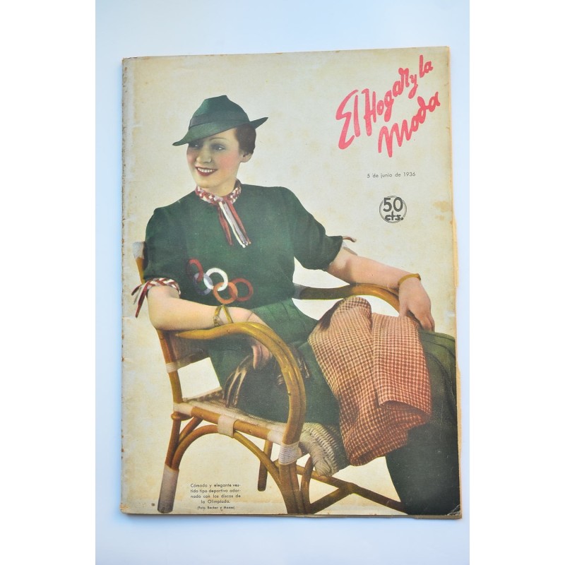 El Hogar y la moda -- Nº 1099 (5 de junio 1936)