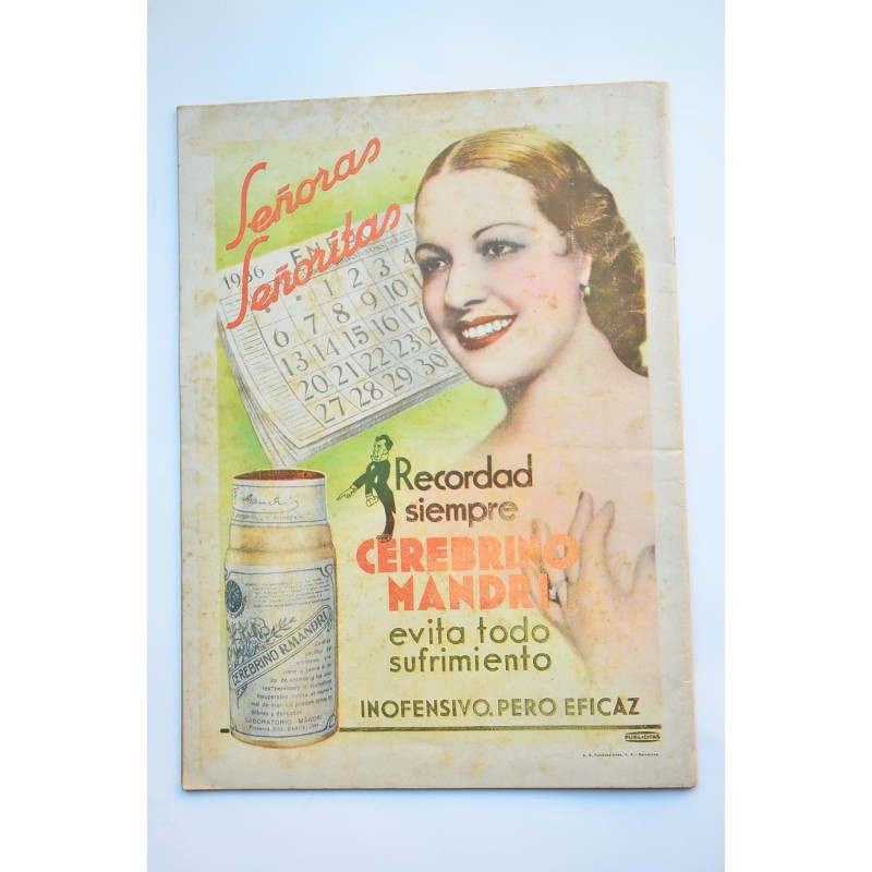 El Hogar y la moda -- Nº 1080 (15 enero 1936)