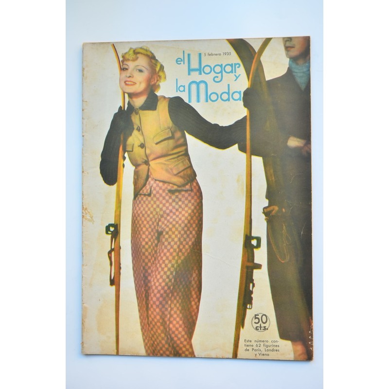 El Hogar y la moda. --  Nº 1035 (5 febreo 1935)