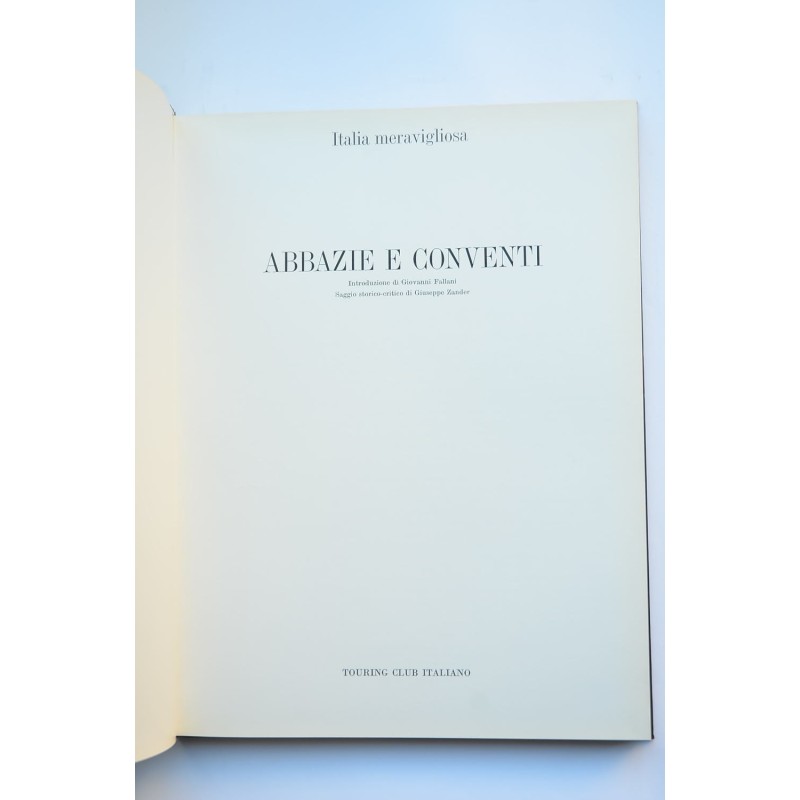 Abbazie e conventi