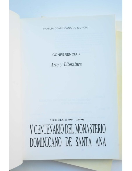 V centenario monasterio dominico Santa Ana : conferencias