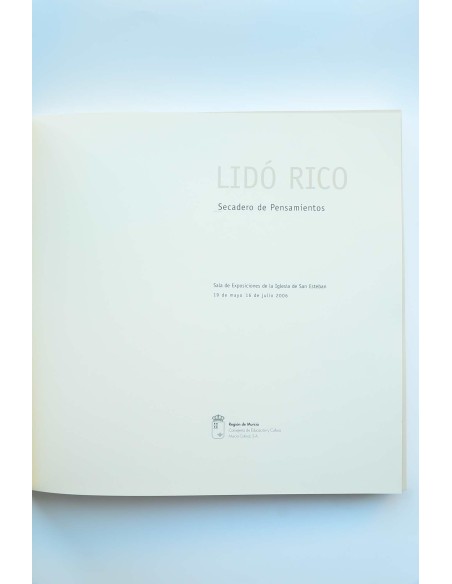 Lidó Rico. Secadero de pensamientos