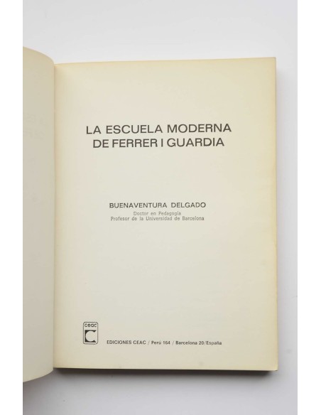 La escuela moderna de Ferrer Guardia