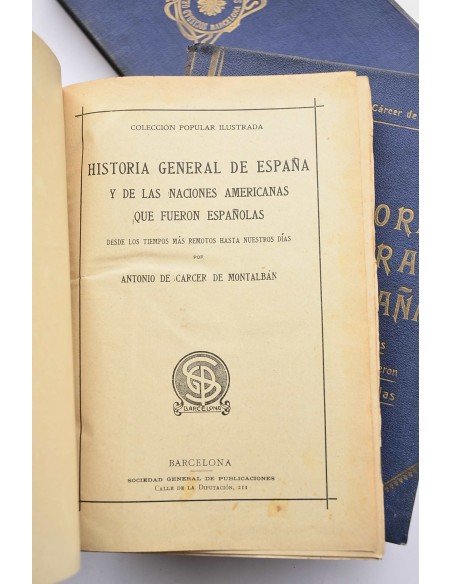 Historia general de España y de las naciones americanas que fueron españolas