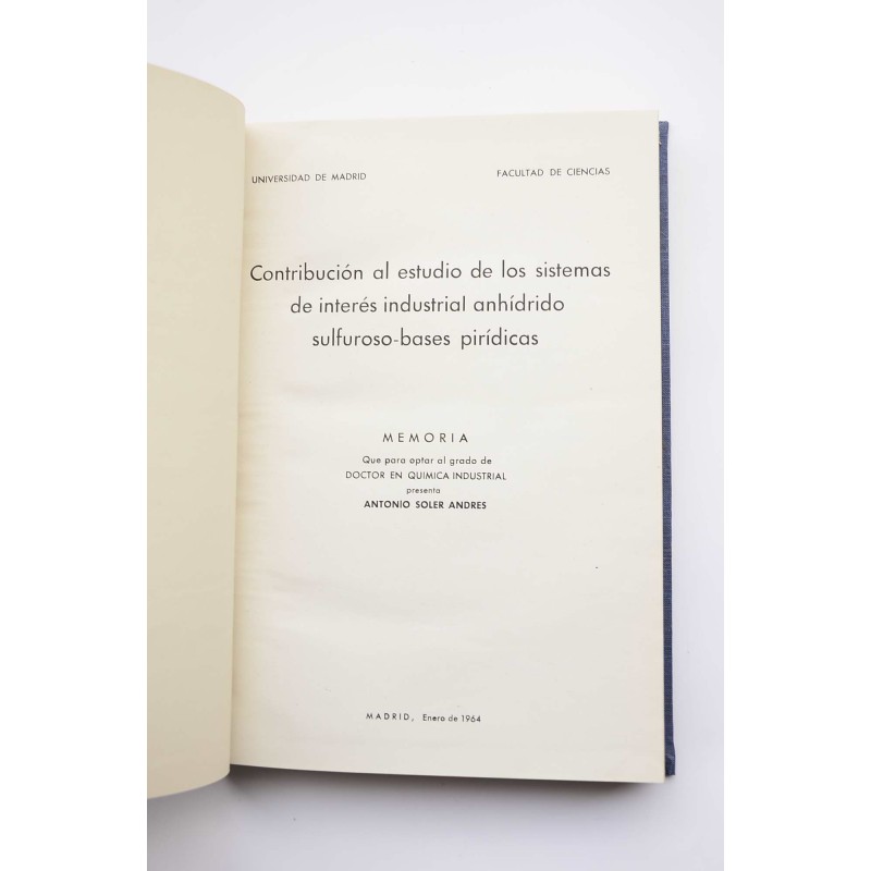 Contribución al estudio de los sistemas de...