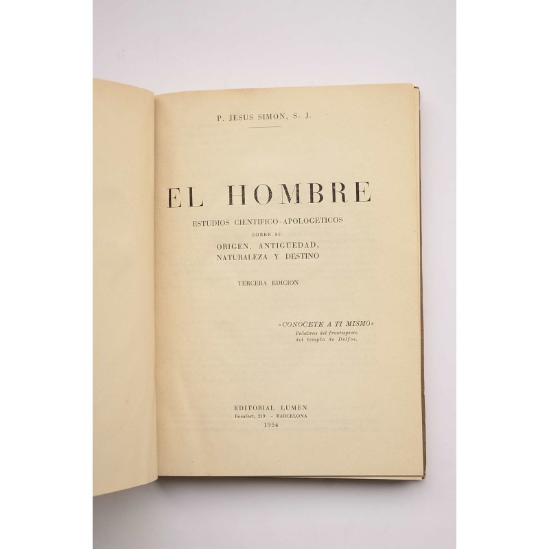 El hombre