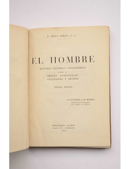 El hombre