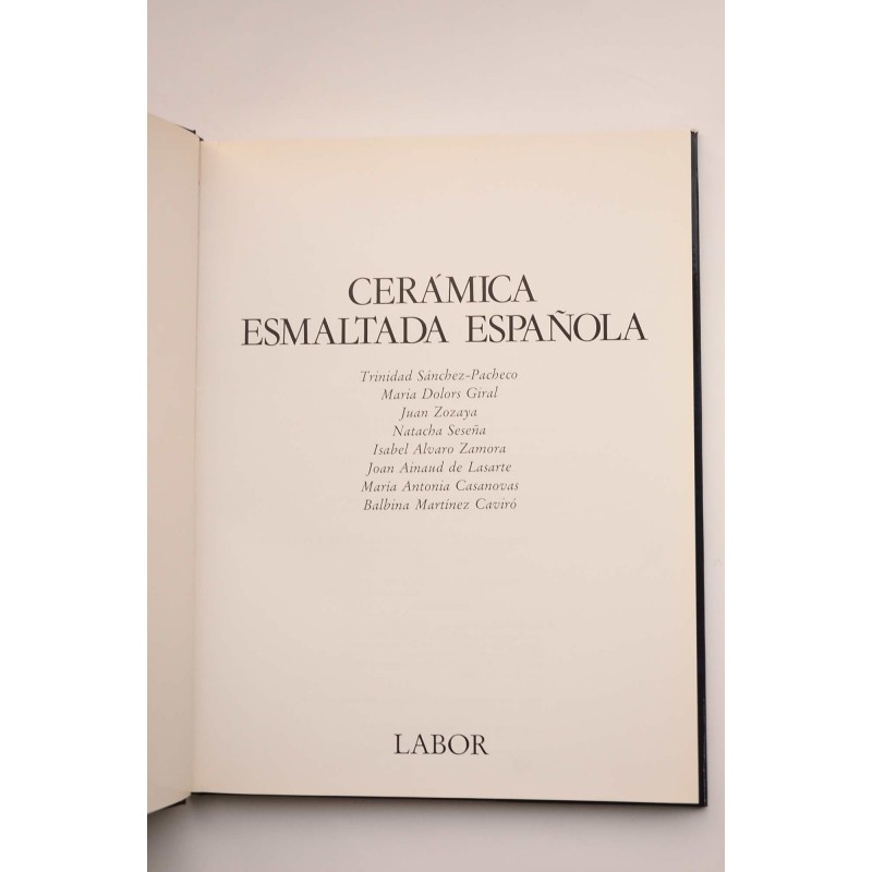 Cerámica esmaltada española