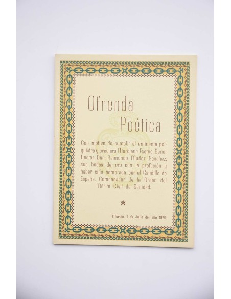 Ofrenda poética