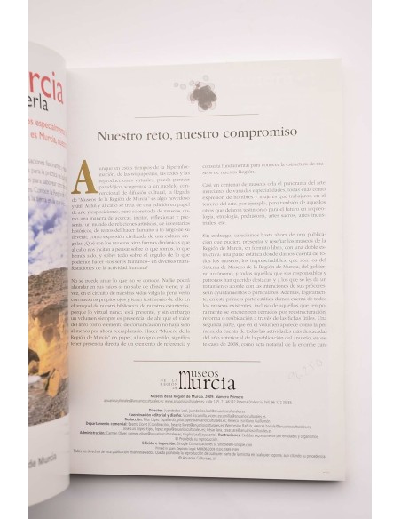 Museos de la Región de Murcia. Número primero 2009