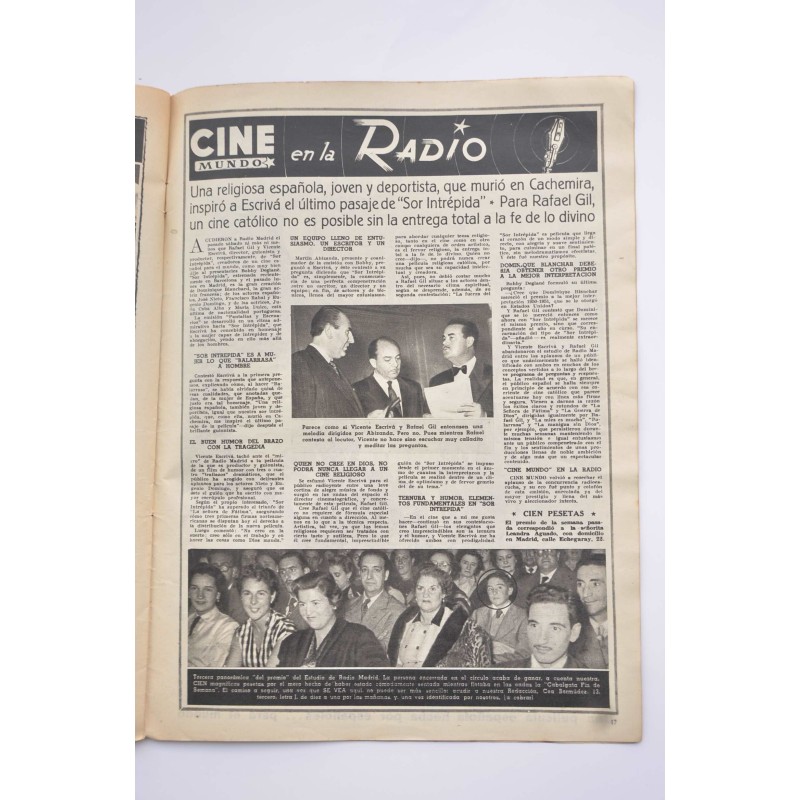 Cine mundo .-- Año I.-- Nº 35 (15 noviembre 1952)