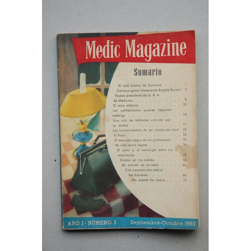 MEDIC magazine.-- Año I. Nº 2 (septiembre-octubre 1957)
