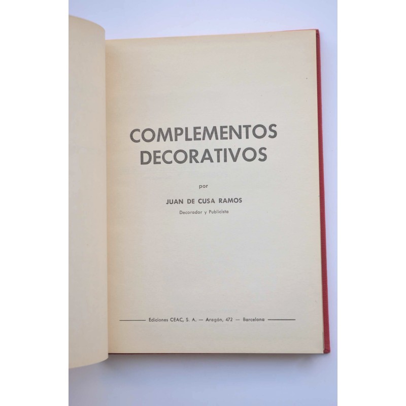 Complementos decorativos