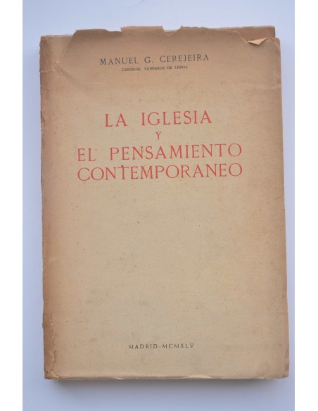 La Iglesia y el pensamiento contemporáneo