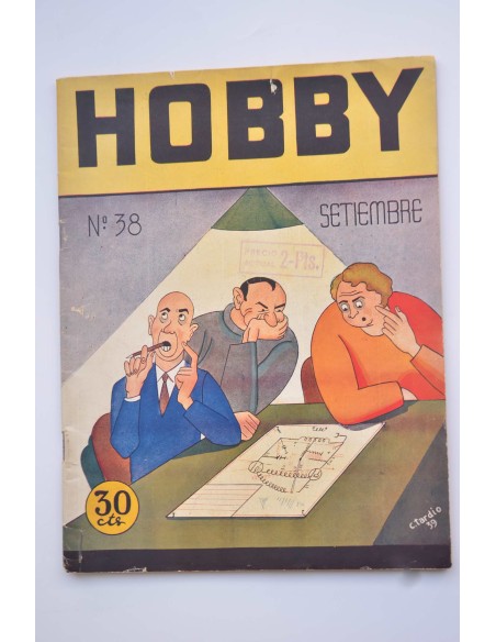 HOBBY: publicación mensual --  Nº 38 , Vol. IV (setiembre 1939)