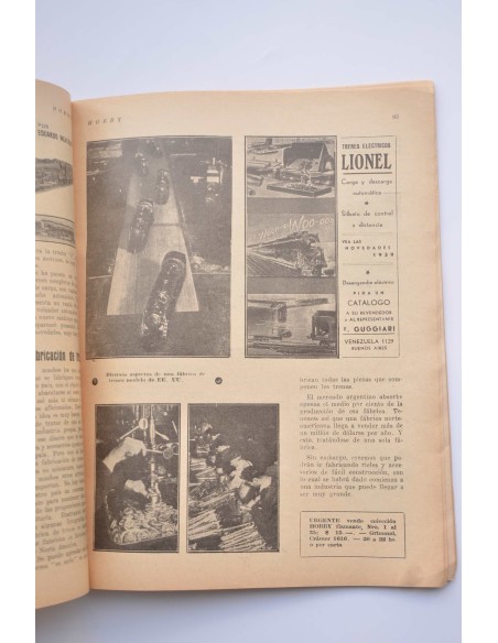 HOBBY: publicación mensual --  Nº 38 , Vol. IV (setiembre 1939)