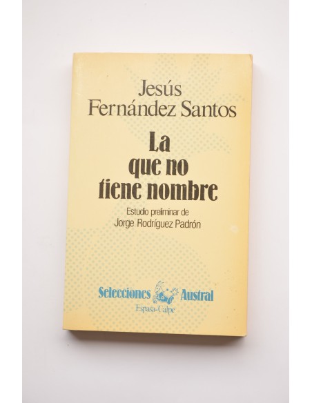 La que no tiene nombre
