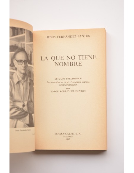 La que no tiene nombre
