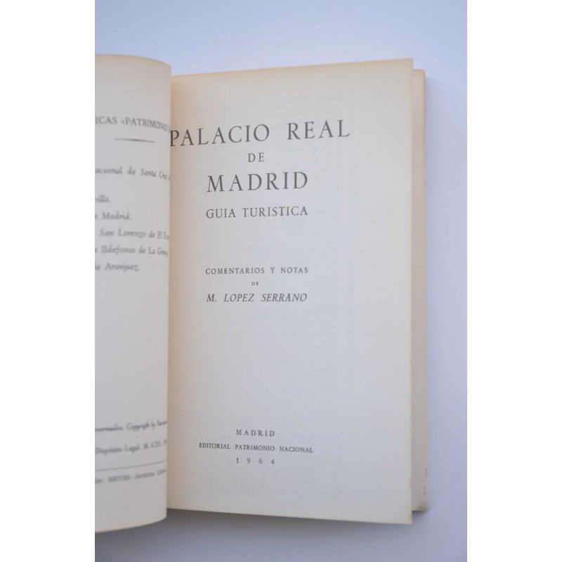 Palacio Real de Madrid : guía turística
